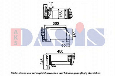 AKS DASIS 266004n -  Масляный радиатор, ретардер